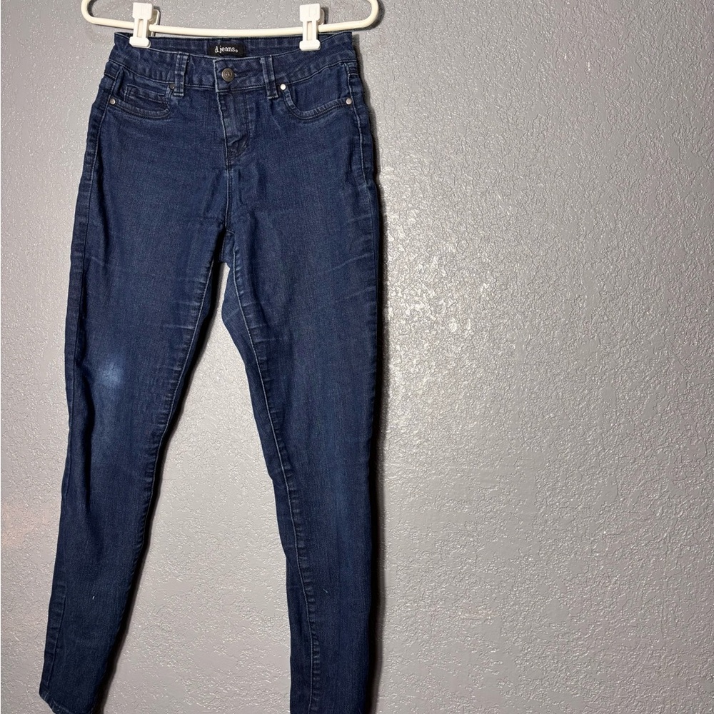 d. jeans Dark Blue Skinny Kids Jeans